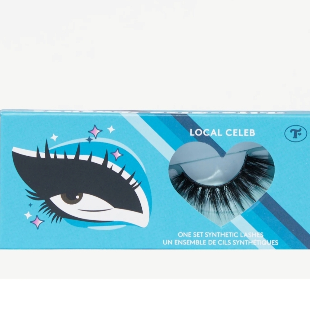 Trixie Cosmetics Local Celeb Lifesize Eyelashes Black New